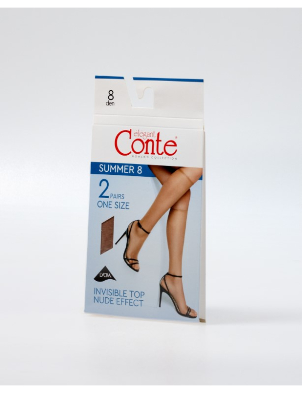 Summer 8 panty kniekous Invisible Top (2-pak) Summer 8 panty kniekous Invisible Top (2-pak)