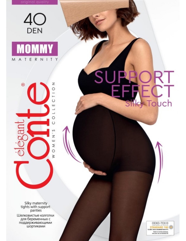 Zwangerschapspanty 40 denier Conte Mommy 40 Zwangerschapspanty 40 denier Conte Mommy 40